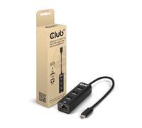 Club3D CSV-1549 - Hub USB Type-C 3.2 Gen1 a 3 porte USB tipo A con Gigabit Ethernet