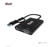 CLUB3D CSV-1611 Adattatore grafico USB 3840 x 2160 pixel Nero - Nouvo