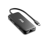 Club3D CSV-2551 - Dock portatile USB Type-C® da 10 Gbps su HDMI™ e DisplayPort™ 8K30Hz PD Max.100 Watt
