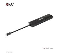 CLUB3D HUB USB GEN1 TYPE-C 6-in-1 HDMI 8K30Hz-4K120Hz 2xUSB TYPE-A RJ45 2xUSB TYPE-C DATA E P - Nouvo