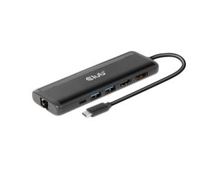 CLUB3D HUB USB GEN1 TYPE-C 8-in-1 MST DUAL 4K60Hz TRAVEL DOCK - Nouvo