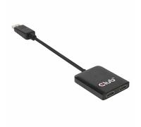 CLUB3D Multi Stream Transport Hub DisplayPort 1.2 to HDMI Dual Monitor NEW