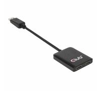 CLUB3D Multi Stream Transport Hub DisplayPort 1.2 to HDMI Dual Monitor NEW