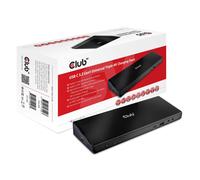 Club3D SenseVision Connect USB C 3.2 Gen1 Universal Triple 4K Charging Dock - Do