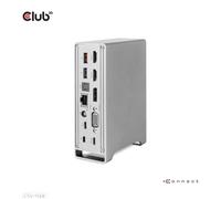 CLUB3D Stazione Di Docking Universale In Metallo USB Gen2 Type-C