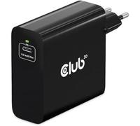 CLUB3D TRAVEL CHARGER 140 WATT GaN TECHNOLOGY SINGLE PORT USB TYPE-C POWER DELIV