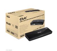 CLUB3D DOCKING STATION SENSEVISION USB 3.0 TO 4K HDMI/DVI/GIGABIT ETHERNET/ AUDIO 2.1ch / MIC Quantita min. 1