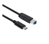 CLUB3D USB 3.1 Gen2 Type-C to Type-B Cable Male/Male 1 M./ 3.3 Ft. NEW