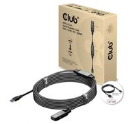 CLUB3D USB 3.2 Gen1 Active Repeater Cable 10m / 32.8ft M/F 28AWG