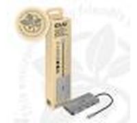 CLUB3D CSV-1593 hub di interfaccia USB 3.2 Gen 1 (3.1 Gen 1) Type-C 16200 Mbit/s Metallico