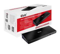 CLUB3D CSV-1562 Docking Station USB 3.2 Gen 1 (3.1 Gen 1) Type-C Nero - Nouvo
