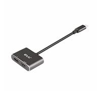Club3D hub MST (Multi Stream Transport) USB3.2 Gen2 Type-C(DP Alt-Mode) na DisplayPort + HDMI 4K60Hz (M/F)