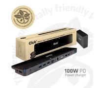 CLUB3D USB TYPE C 3.2 GEN 1 TRIPLE DISPLAY DYNAMIC PD CHARGING 100W