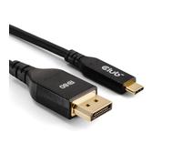 CLUB3D USB Type C Cable to DP 2.1 Bi-Directional VESA DP80 Certified Cable M/M 1