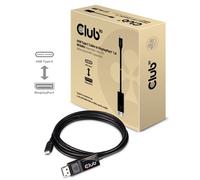 CLUB3D USB TYPE C TO DP 1.4 8K60HZ HDR 1.8M CABLE