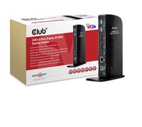 Club 3d CSV 1460 USB 3.0 Dual Display 4 K 60 Hz docking station nero