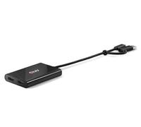 CLUB3D VIDEO SPLITTER CON DISPLAYLINK USB TYPE C (CON ADATTATORE TYPE A) A DUAL