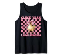 Cluck Yeah I Love Chickens Funny Chicken Farm Chicken Girl Canotta