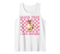 Cluck Yeah I Love Chickens Funny Chicken Farm Chicken Girl Canotta