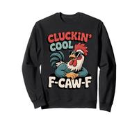 Cluckin Cool F Caw F - Occhiali da Sole a Forma di Gallo Felpa
