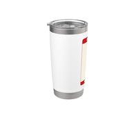 Clue Miss Scarlet Bicchiere termico in acciaio inox doppia parete