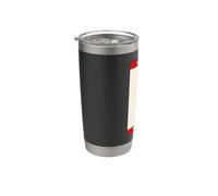 Clue Miss Scarlet Bicchiere termico in acciaio inox doppia parete