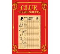 Clue Score Sheets: A Classic Score Book with 150 Aged-Look Pages to Elevate Your Game Nights