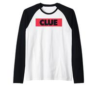 Cluedo Clue Logo Maglia con Maniche Raglan