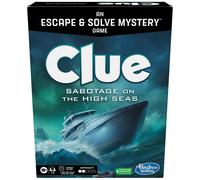 Cluedo Clue Sabotage on the High Seas, An Escape & Solve Mystery Game, Board Gam