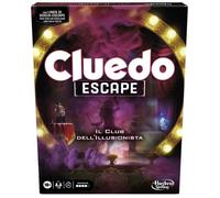 Hasbro gaming - cluedo escape il club dell'illusionista, gioco di mistero in versione escape room