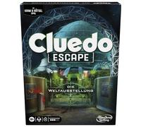 Cluedo Escape: la mostra mondiale, emozionante gioco di fuga per adulti e giovani, gioco di detective e puzzle, gioco da tavolo di Natale per serate emozionanti con la famiglia