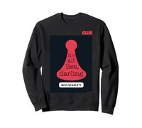 Cluedo Its all Lies Darling Clue Felpa