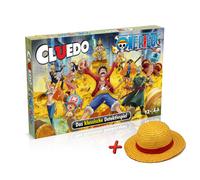 Cluedo - one piece Incl. Ruffy Cappello di Paglia Gioco da Tavola Società Anime