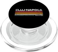 Cluj-Napoca Romania Design retrò città rumena souvenir PopSockets PopGrip per MagSafe