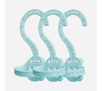 CLUPPY Porta Accessori Doccia - Set 3 Pezzi | Organizer Bagno Senza Forare, Regolabile e Appendibile | Porta Shampoo, Bagnoschiuma e Spugne - Portasapone