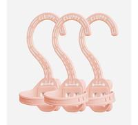 CLUPPY Porta Accessori Doccia - Set 3 Pezzi | Organizer Bagno Senza Forare, Regolabile e Appendibile | Porta Shampoo, Bagnoschiuma e Spugne - Portasapone