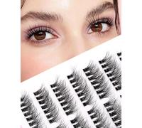 Cluster Cat Eye - Fascia di estensione sottile e soffice 3D C Curl Volume 3/4 S, 7 paia