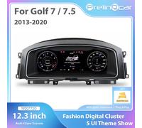 Cluster cruscotto digitale LCD da 12,3 '' per VW Golf7 MK7 2013-2020 anni Ntg4.5 pannello strumenti radio automatico cabina di pilotaggio For Golf7 13-20