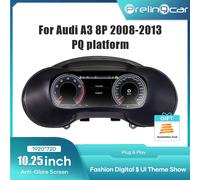 Cluster cruscotto digitale per auto LCD per Audi A3 8P 2008-2013 anni pannello tachimetro strumento cabina di pilotaggio virtuale A3 8P 2008-2013