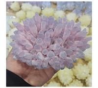 Cluster di cristallo rosa naturale Cluster di quarzo rosa Cluster di pietre grezze rosa Campione Decorazione domestica 1 pz Decorazione wuguitingsm (Size : 300-400g)
