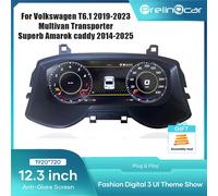 Cluster digitale LCD per Volkswagen T6.1 Crafter Skoda Octavia Kodiaq kodiak Superb Amarok Caddy strumento cruscotto digitale For Crafter 19-20ys