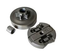 Clutch e frizione tamburo con cuscinetto ad ago compatibile con motoseghe 25 cc Modello 2500 e motoseghe simili