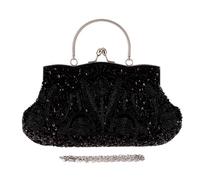 Clutch perline - Elegante borsa per sacchetto, accessorio a mano elegante | Design decorativo perline, spaziosi archivi interni, per eventi da sposa, cocktail party, notti per i banchetti e c