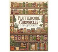 Cluttercore Chronicles: A Coloring Book Masterpiece: Cozy Maximalist Interior Designs, Witchy Apothecaries, and Vintage Rooms for Relaxation and Stress Relief