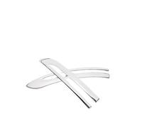 CLVCCZTZGW Auto Copertura Esterna per Specchietto Retrovisore Laterale per N&issan per Note E12 Hatchback 2016 2017 2018 2019 2020 (Chrome ABS)