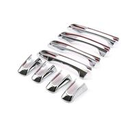 CLVCCZTZGW Auto Modanatura Cromata Maniglia Esterna Portiera Laterale Per Jaguar Per E-Pace XE XF X260 XFL Per F-Pace