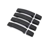 CLVCCZTZGW Maniglia Esterna Della Porta Trim Per Land Rover Per Discovery 4 PER LR4 Per Range Rover Sport 2008-2013 PER Freelander 2 2010-2015 Ricambi Auto 8 Pezzi(Black)