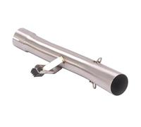 CLVCCZTZGW per Suzuki GSF650 GSX650F GSF1250 Scarico Escape per Moto Modificato 51 Mm Tubo di Collegamento Centrale in Acciaio Inox con Interfaccia