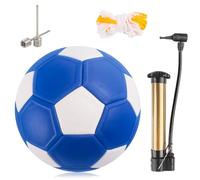 Clvsyh Palla da calcio, curva professionale, misura 4, pallone da calcio leggero in 20 cm, per bambini con pompa a sfera 1, regalo per bambini dai 6 ai 12 anni che amano il calcio
