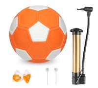 Clvsyh Pallone Da Calcio A Curva 20cm, Calcio Flessibile Per Bambini, Pallone Da Calcio Leggero Con Pompa, Pallone A Effetto, Regalo Per Bambini Di 6-12 Anni Che Amano Il Calcio